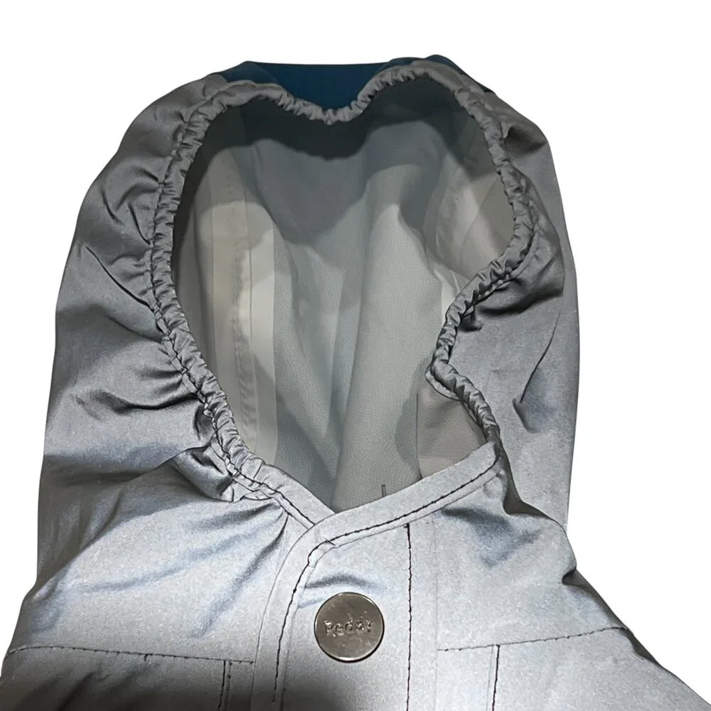 Reddy Convertible Dog Reflective Raincoat, NWT, M